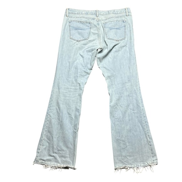 Gap Jeans 32/14 Light Blue 1969 Sexy Boot Cut Western Boho Faded Low Rise - Picture 2 of 7